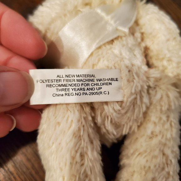 Posable Plush Bear Graduation Congrats Grad Gift Diploma Mortarboard Tan 7" tall - Picture 9 of 9